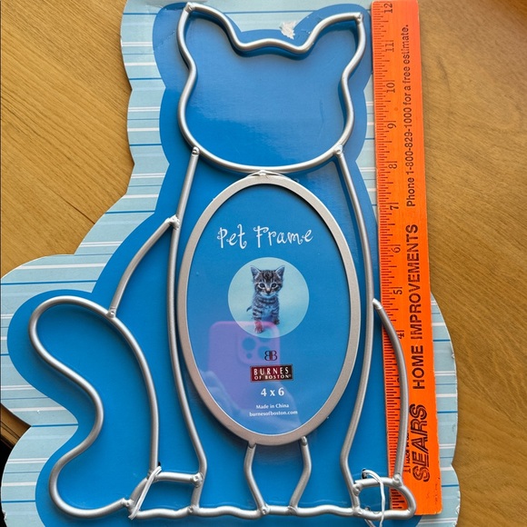 Silver Cat Frame - Picture 6 of 6